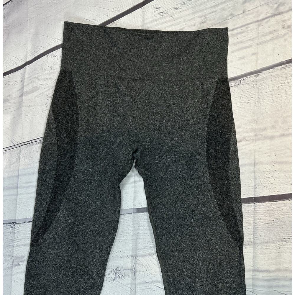 NVGTN Contour Seamless Leggings Womens L Speckled Gray High Rise Sculpting - Picture 3 of 7